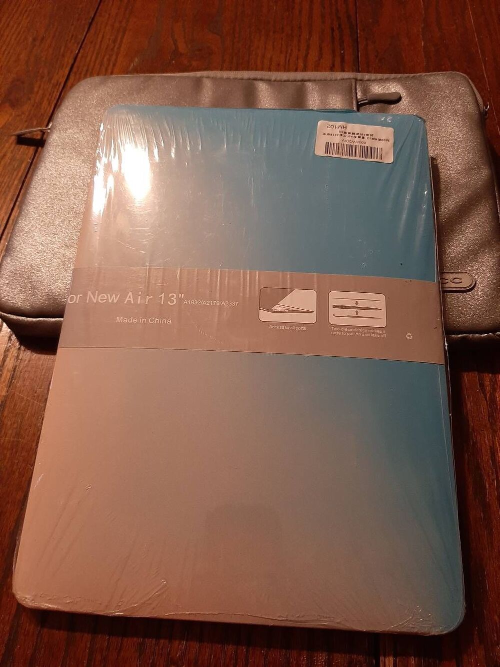 New KECC Silver Blue Pink  MacBook New Air 13"  Sleeve Protection Kit
